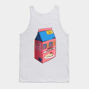 Momotaro Milktea in 1 Liter milk carton! Tank Top